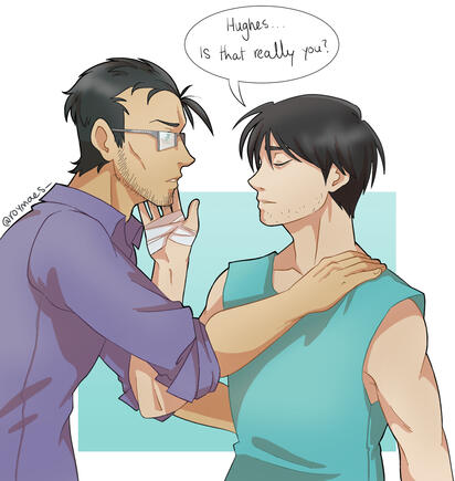 "Hughes Lives" AU: Part 2